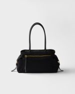 Prada Explore medium Re-Nylon and leather tote bag - Image 2